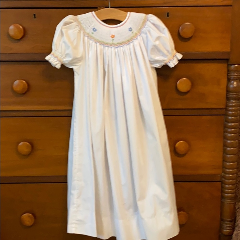 Smocked summer dress